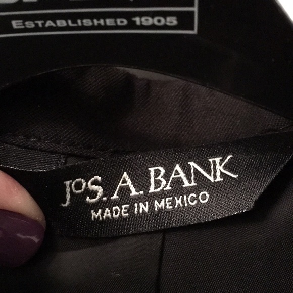 Black Jos A Bank Tux - Picture 3 of 8